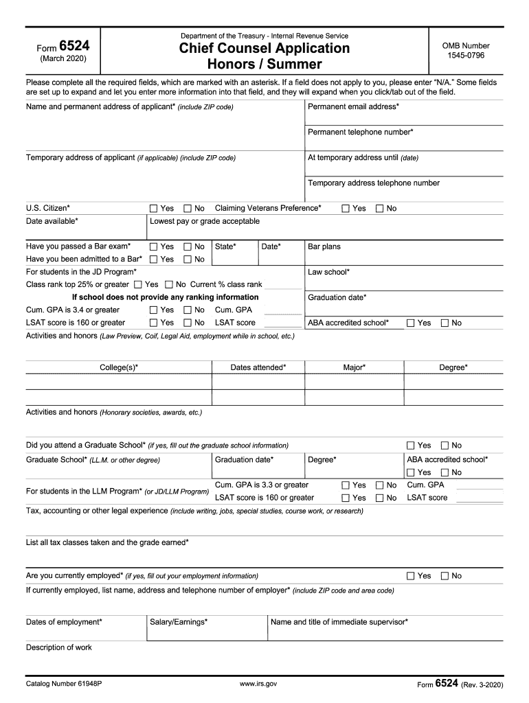  Form 6524 Rev 5 2020-2024
