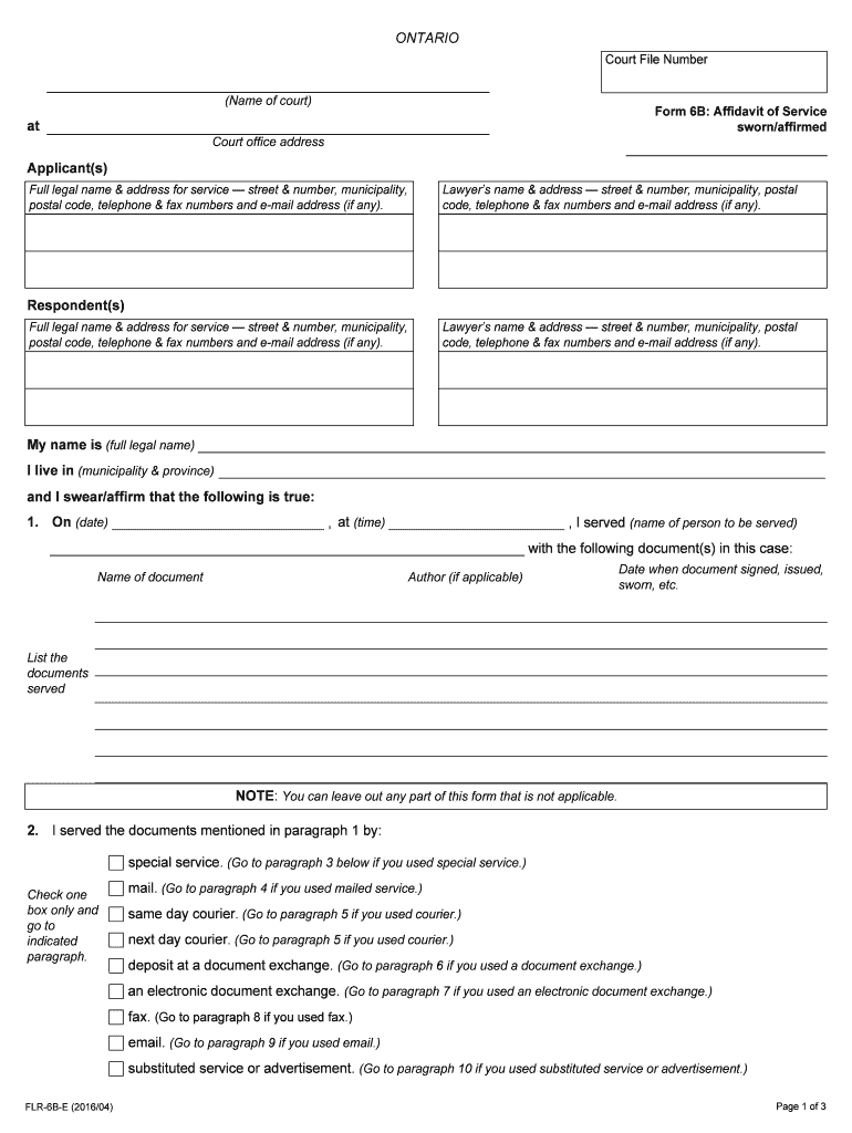Form 36 Affidavit for Divorce PDF Fill Online, Printable