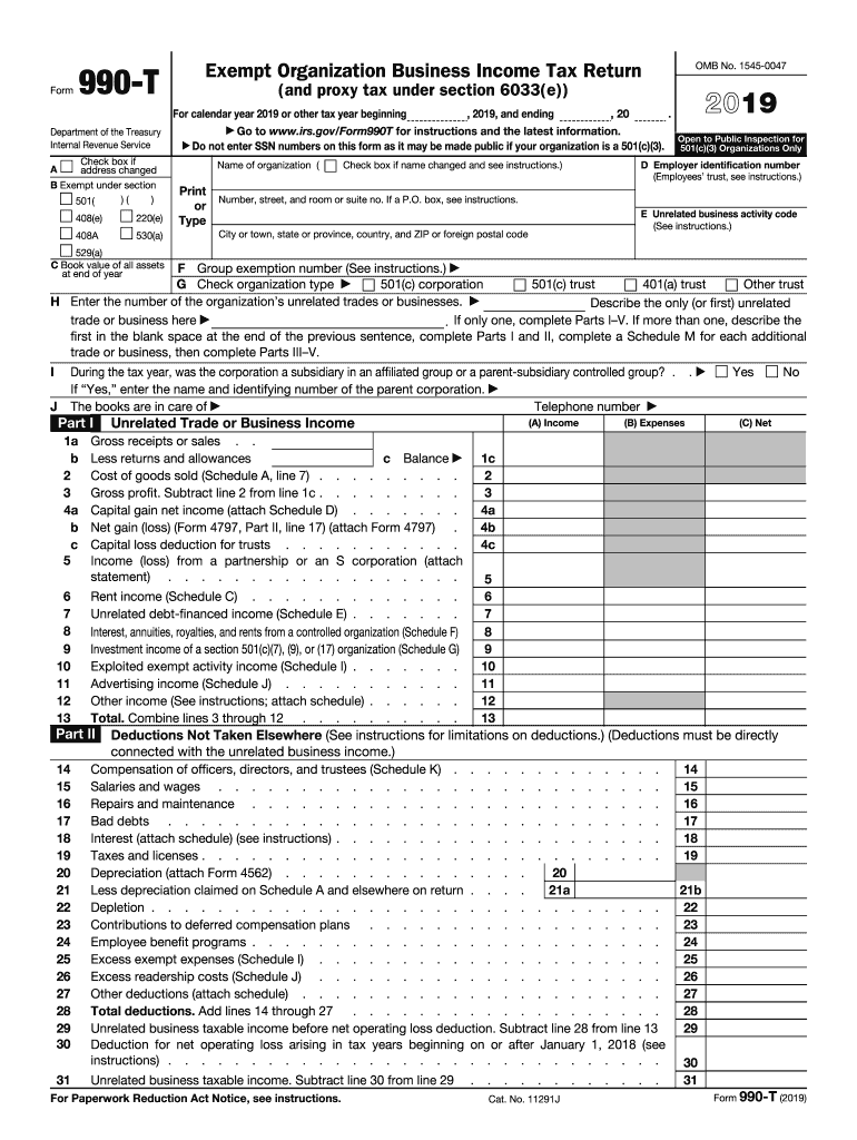  990 T 2019