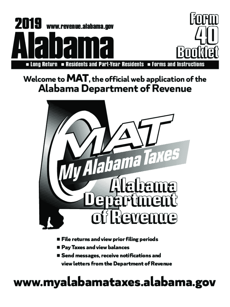 Get and Sign Alabama Irs Tax Forms 2019-2022