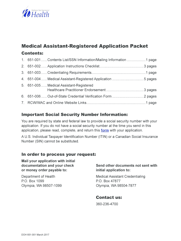  Wa Medical Application 2017-2024