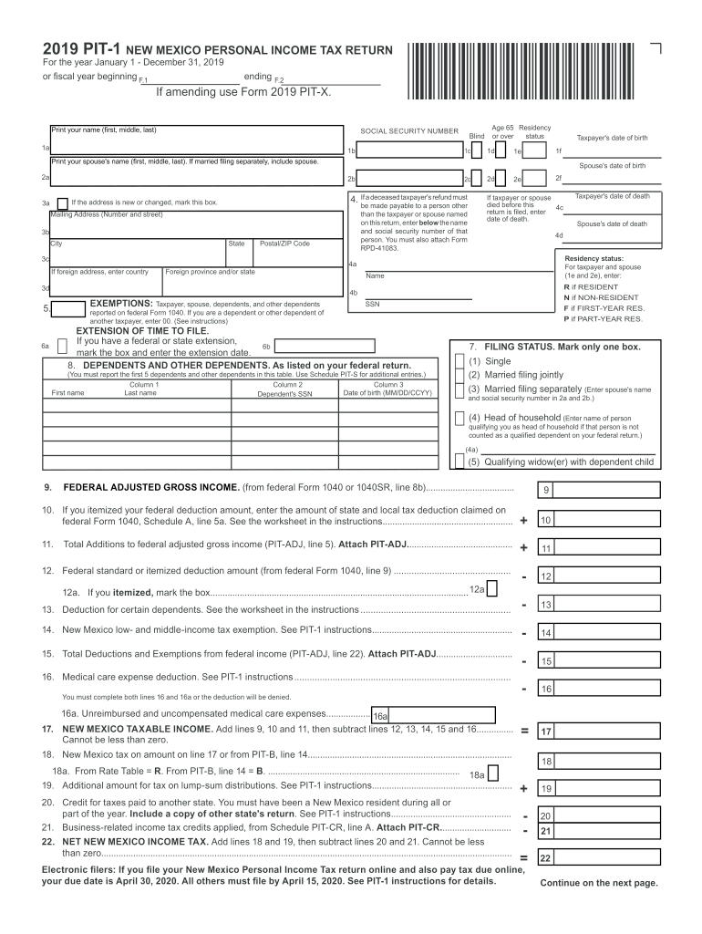  Form Pit 8453 2019-2024