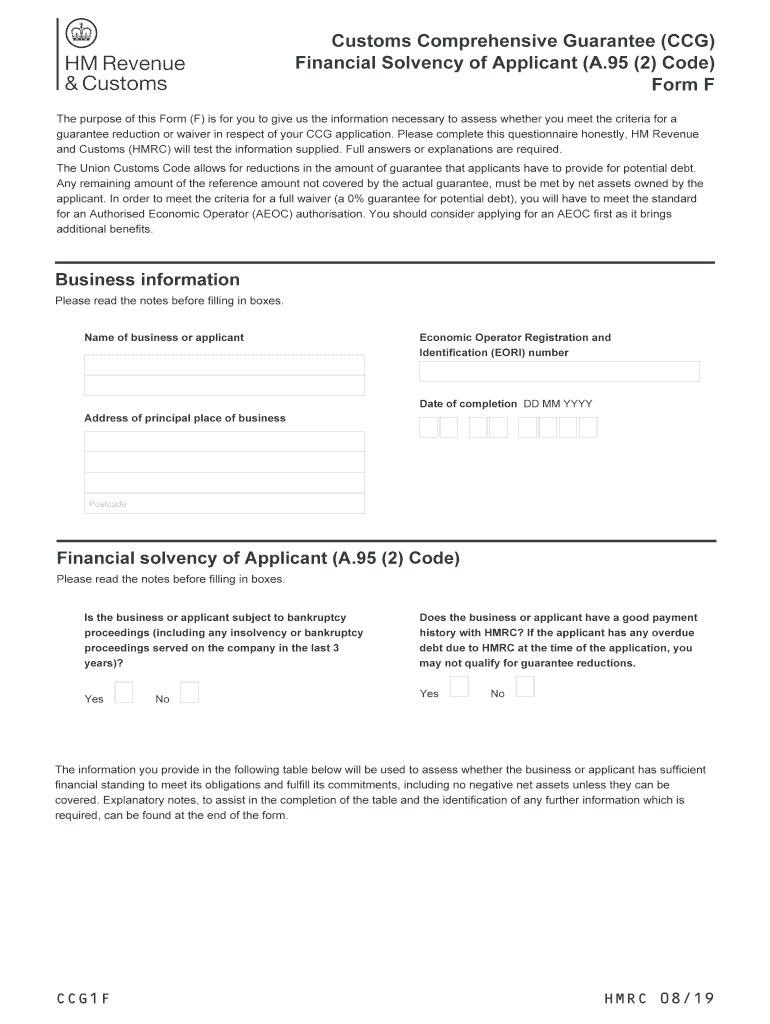 Ccg1f Form