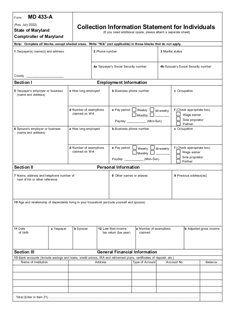 Md 433 a  Form