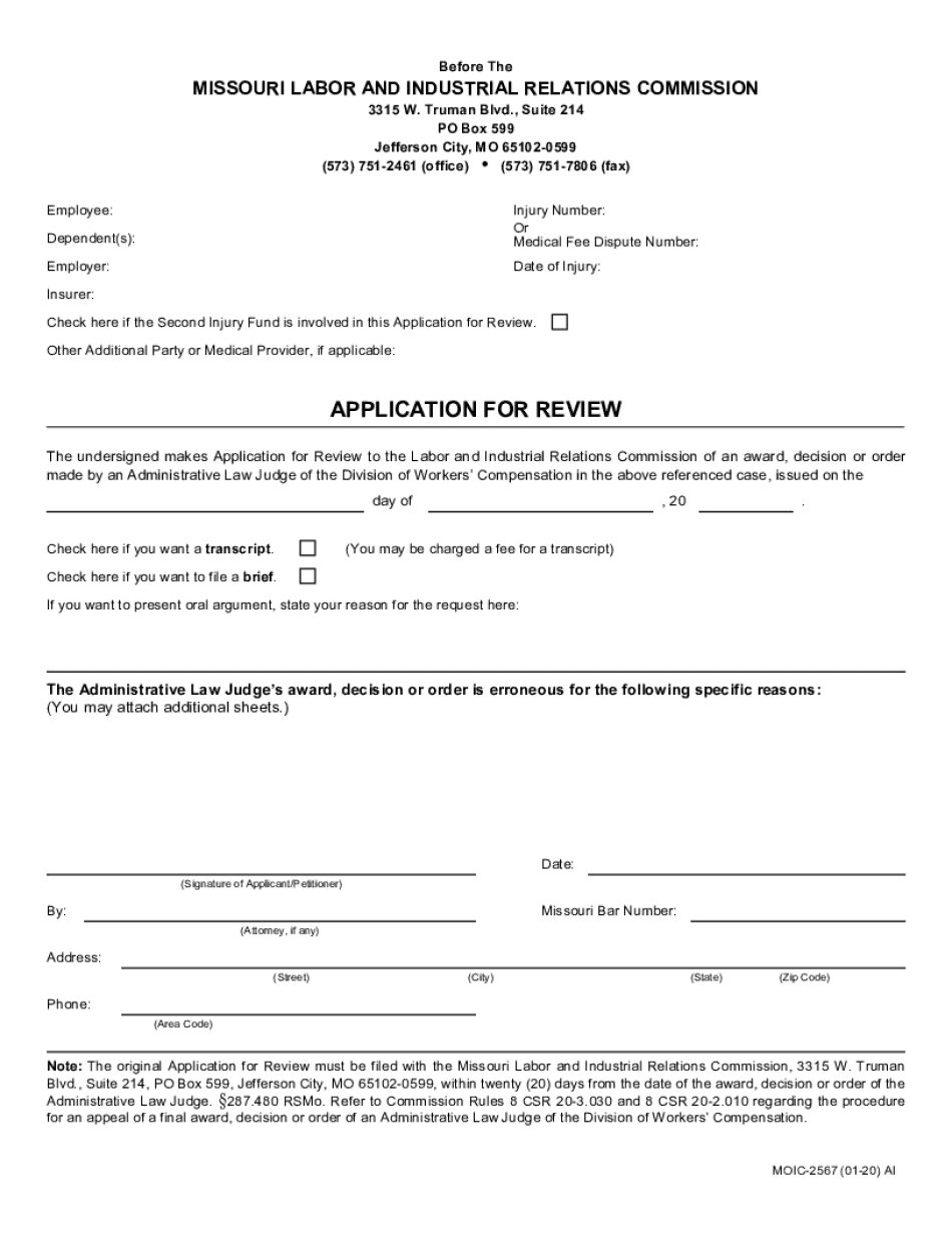  Bill of Sale Form Missouri Report of Injury Form Templates 2020-2024