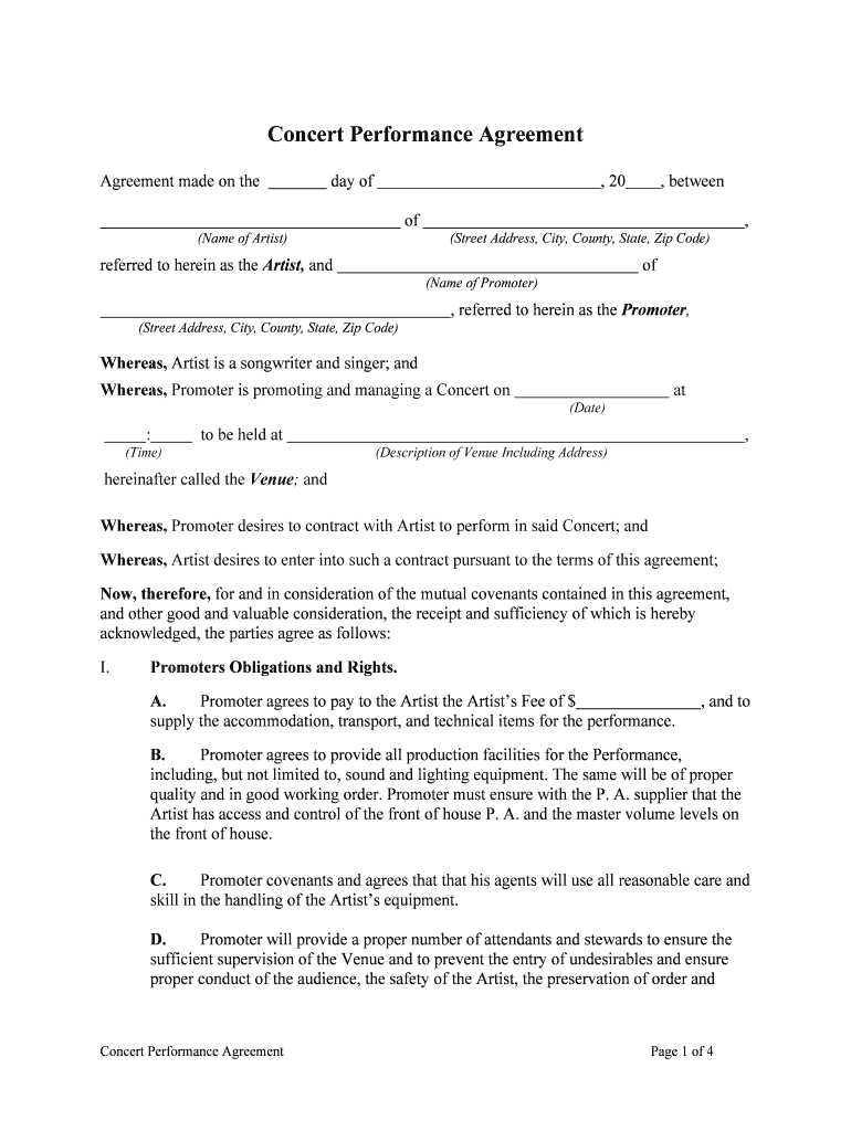 Performance Agreement Government of Alberta