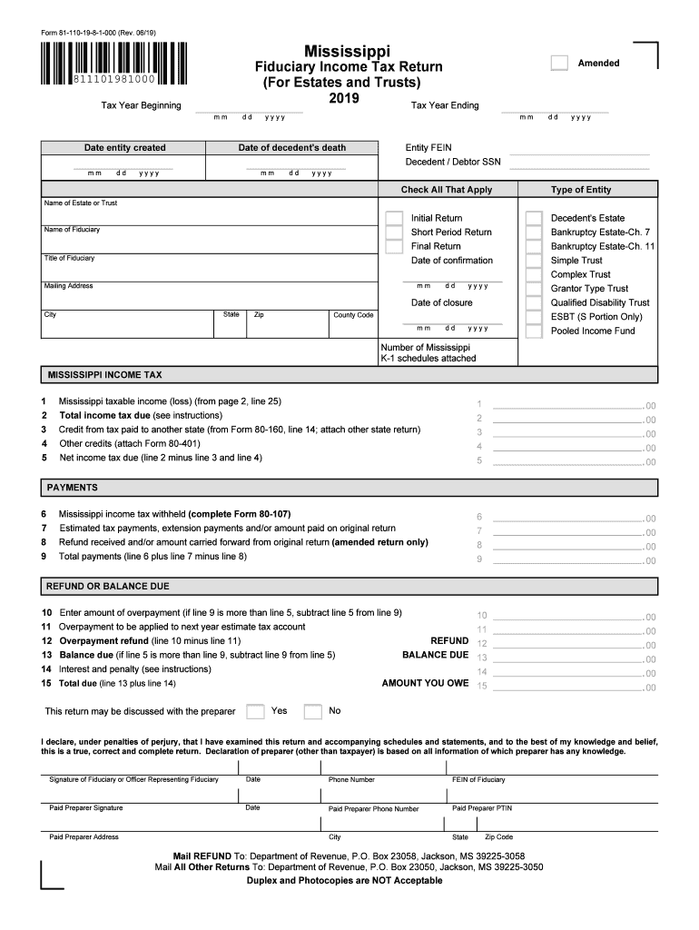  Copy of Ms State Return 2019