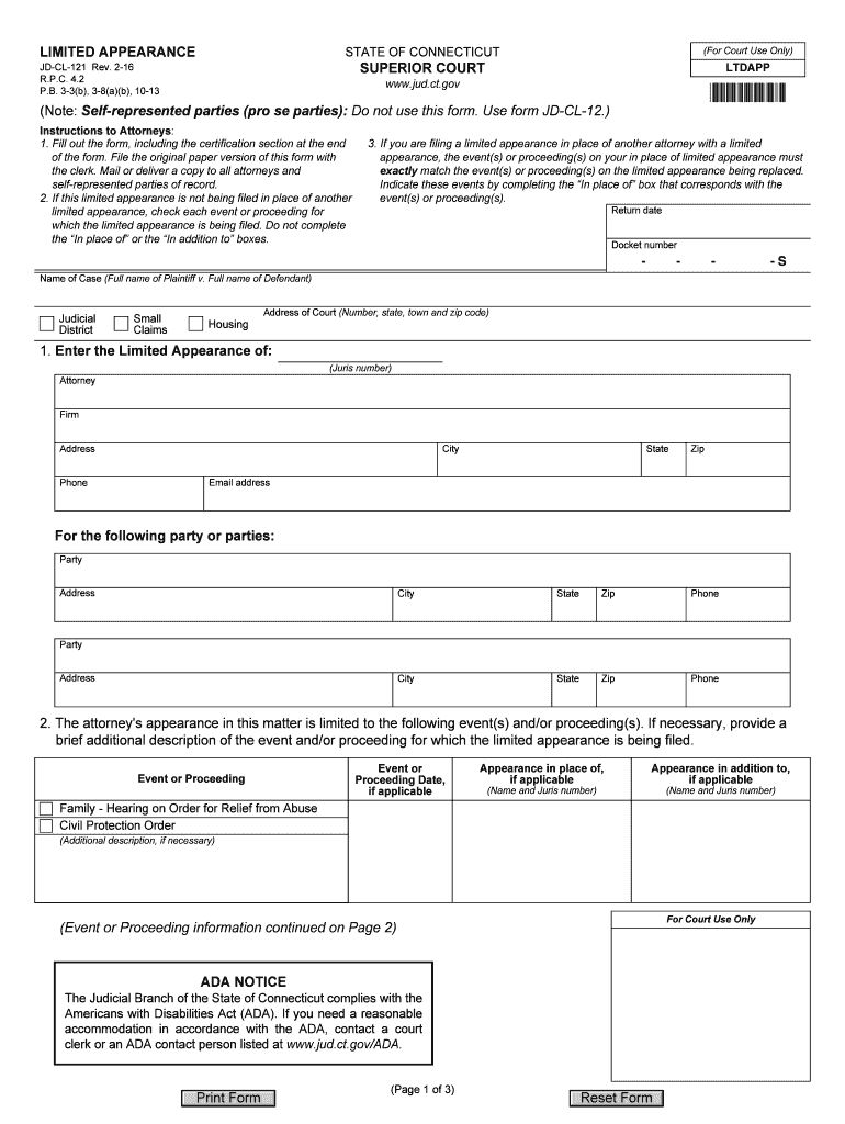  Cl 121 2016-2024