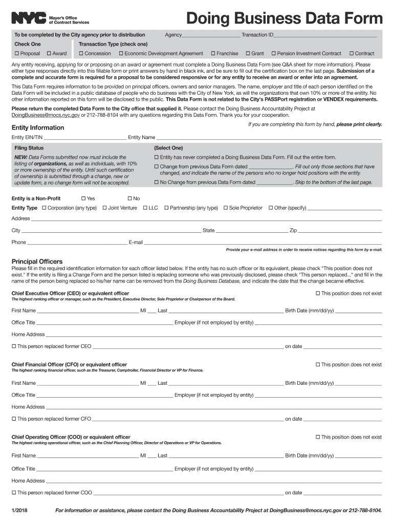 Housing Preservation & Development New York City  Form