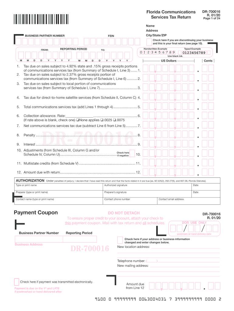  Tax Due on Sales Subject to 2 2020