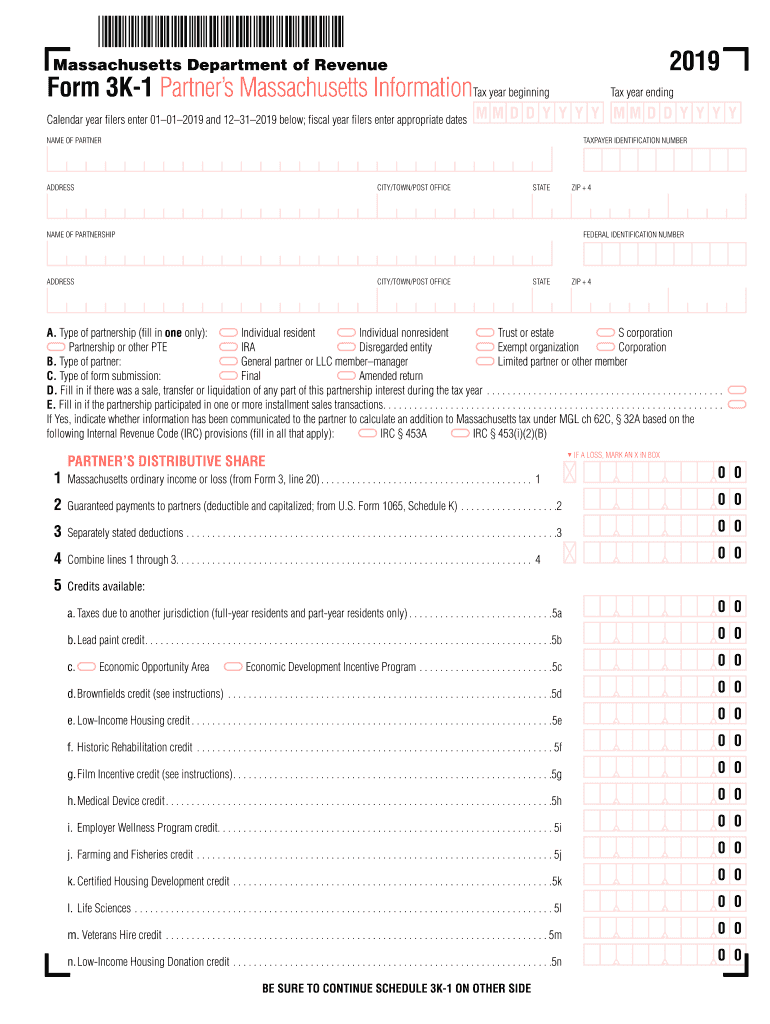  Mass Form 1 2019