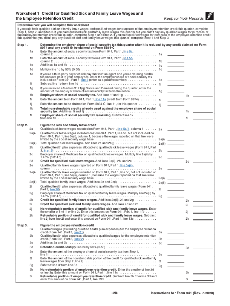 941 Quarterly Report 20202024 Form Fill Out and Sign Printable PDF