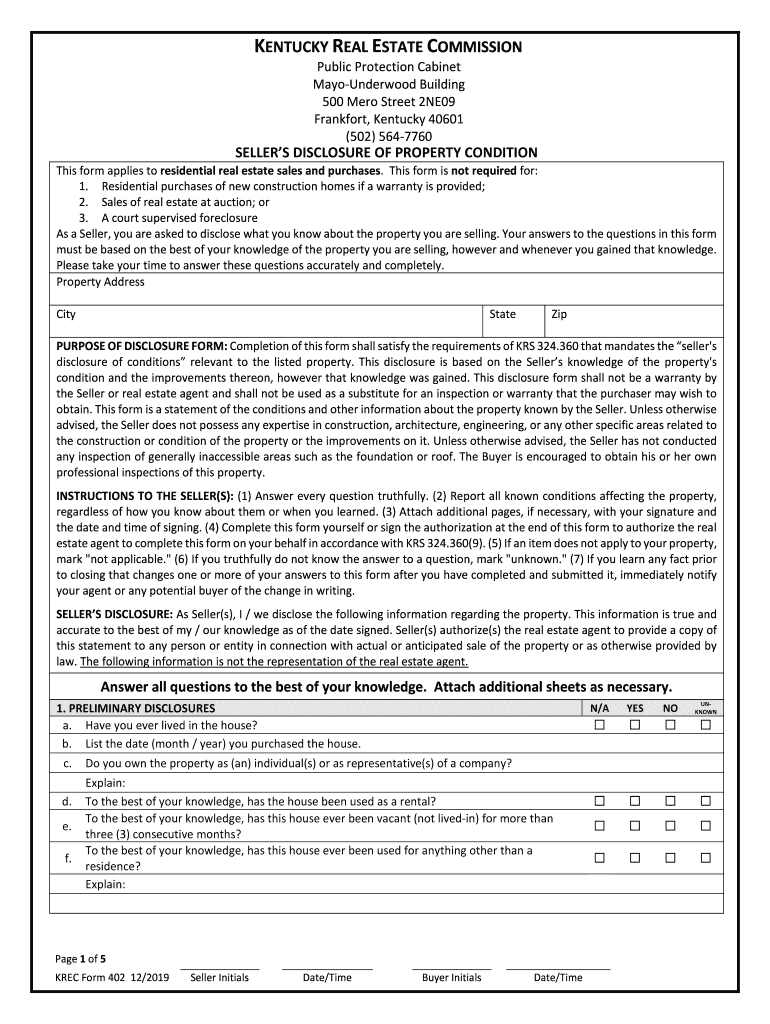  Krec Disclosure 2019-2024