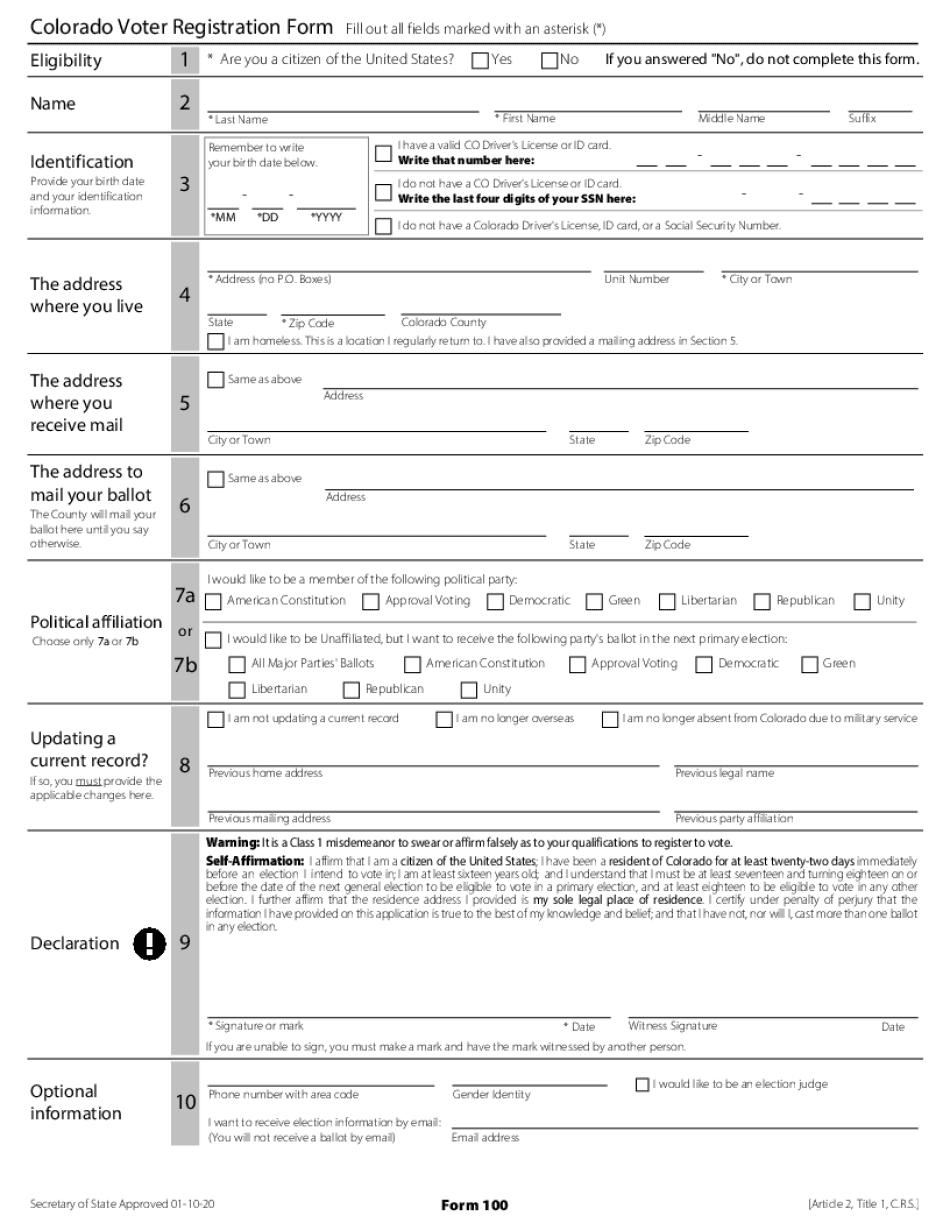 Receive Mail  Form
