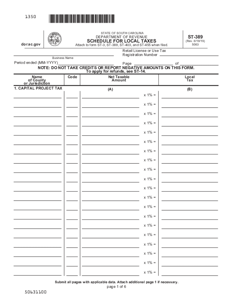 Get and Sign Printable St 389 Form 2019-2022