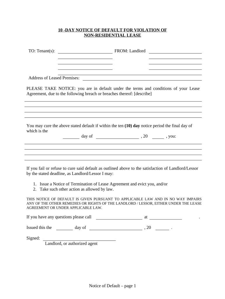 Alaska Notice  Form