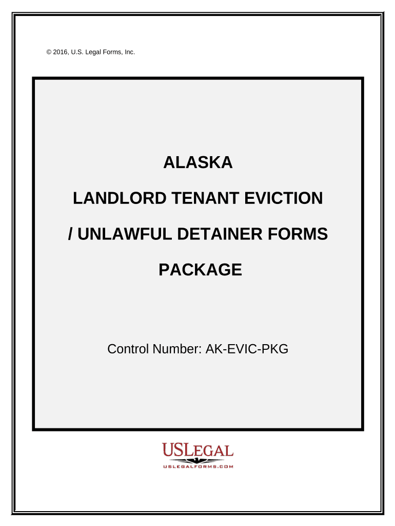 Alaska Eviction  Form