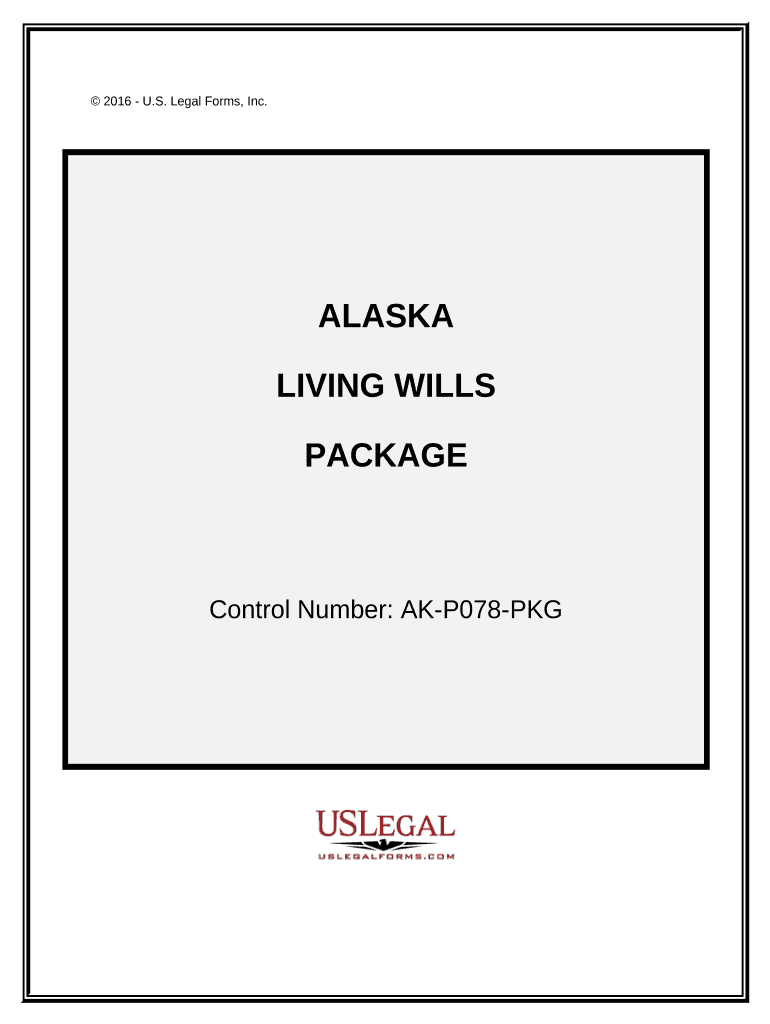 Living Wills and Health Care Package Alaska  Form