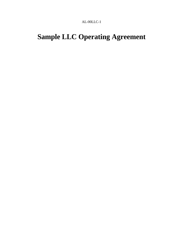 Alabama Operating  Form