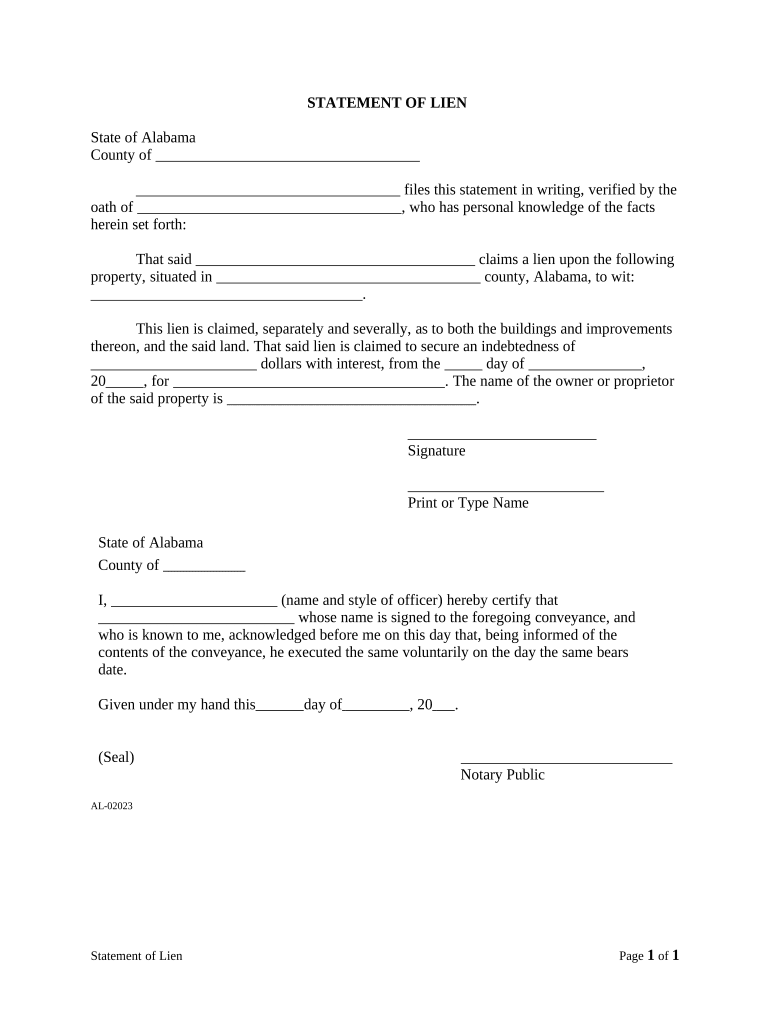 Lien  Form