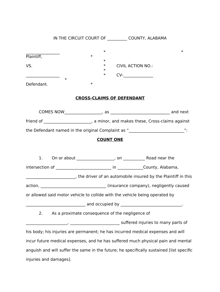 Al Defendant  Form