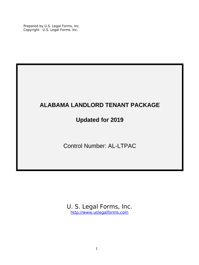 Alabama Landlord  Form