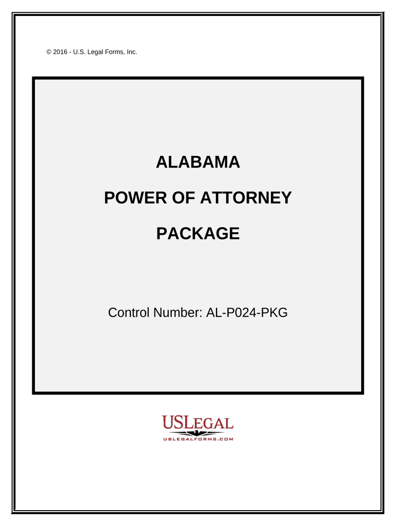 Alabama Package  Form