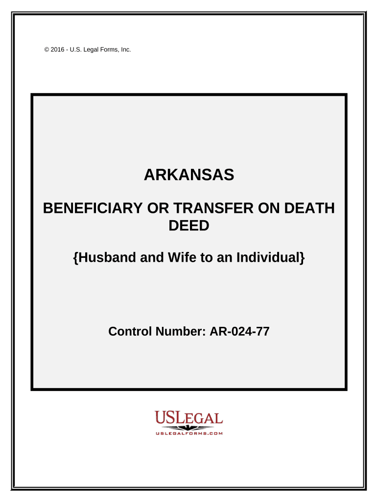 Transfer Death Deed  Form