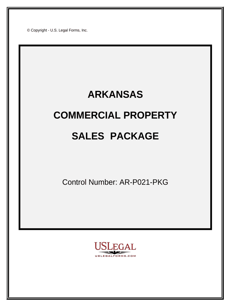 Commercial Property Sales Package Arkansas  Form