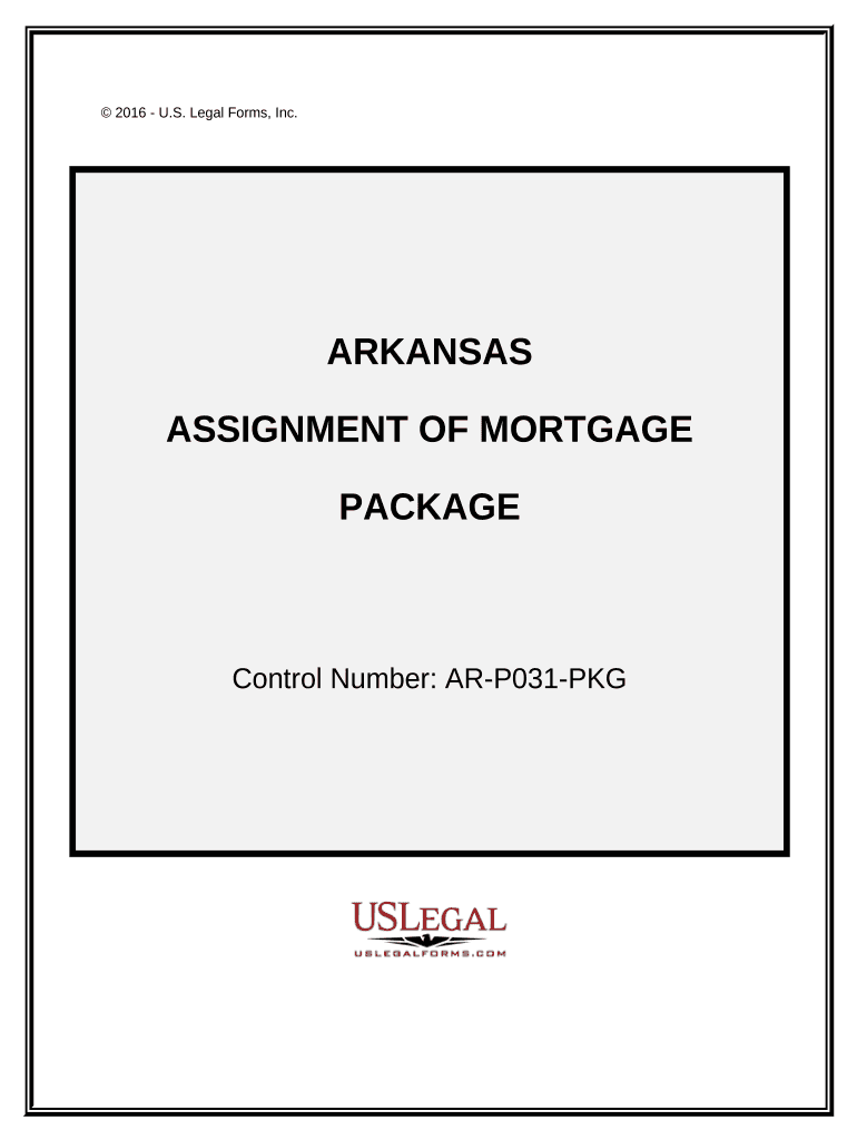 Assignment of Mortgage Package Arkansas  Form