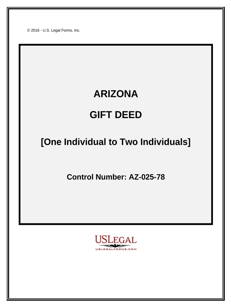 Arizona Deed Individual  Form