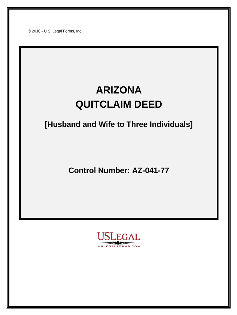 Az Quitclaim Deed  Form