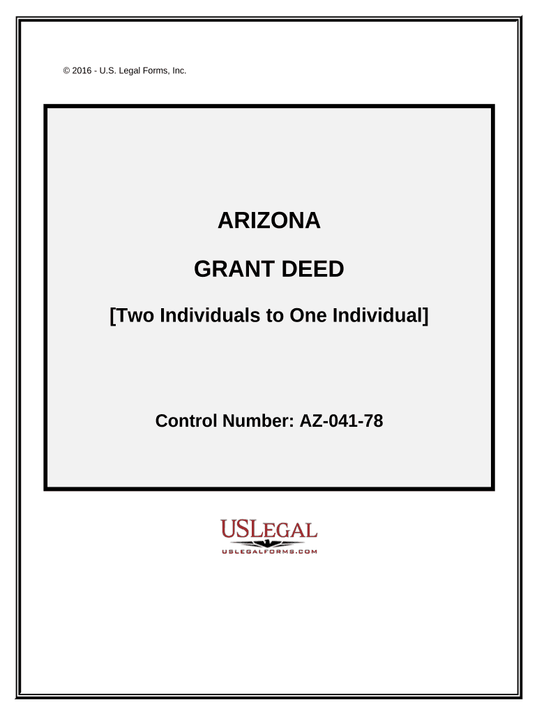 Arizona Grant Deed  Form