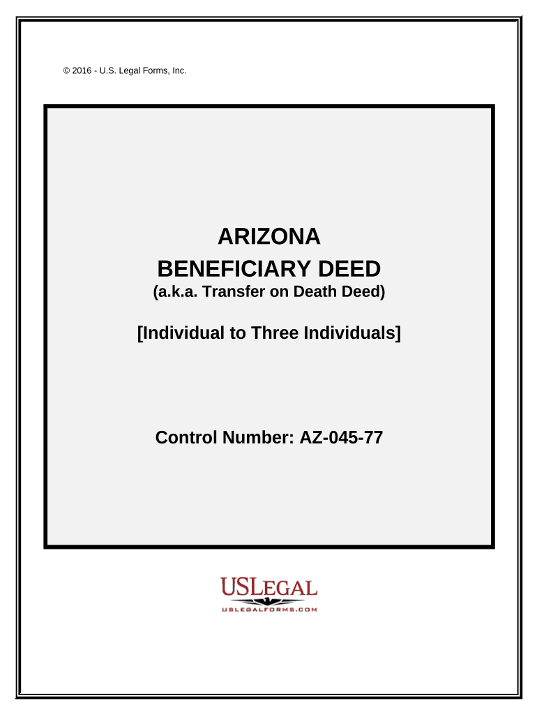 Death Transfer Deed  Form