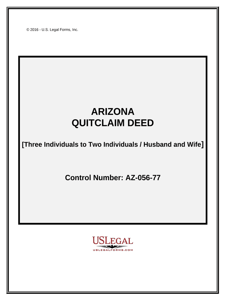 Quitclaim Deed Form Arizona