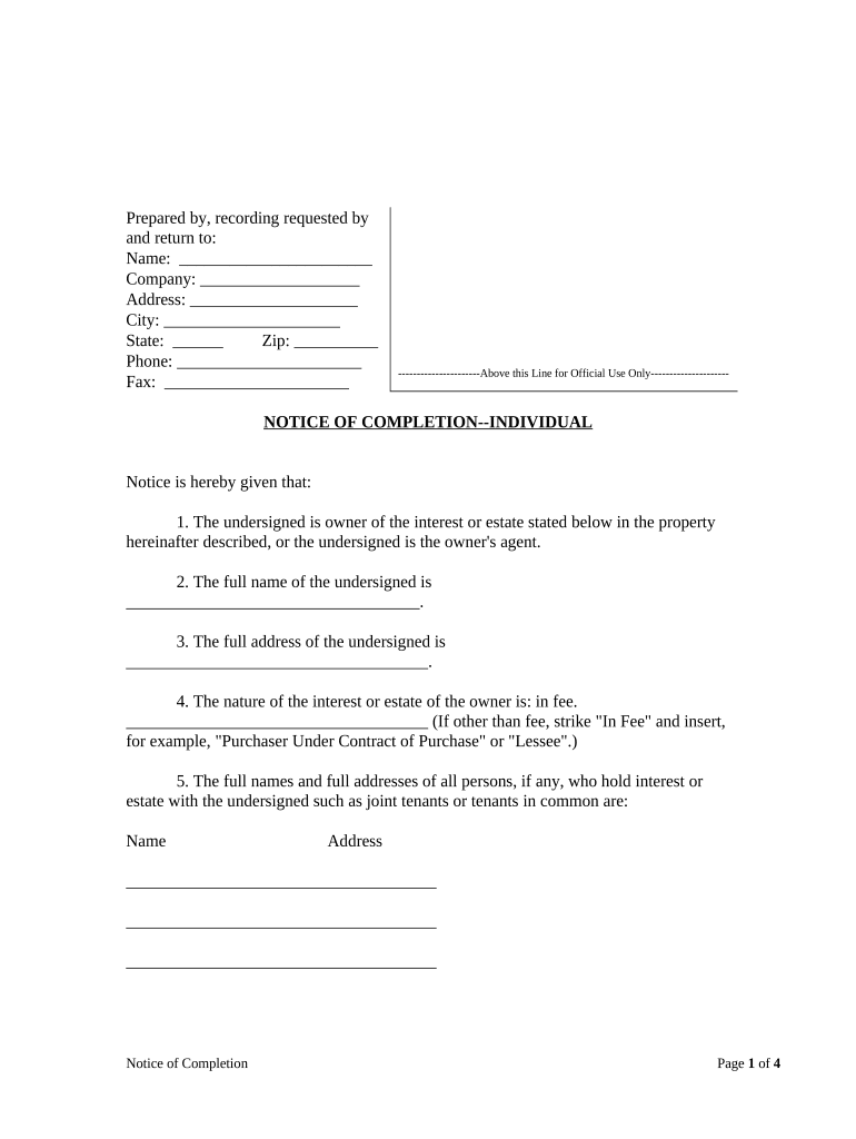 Az Notice  Form