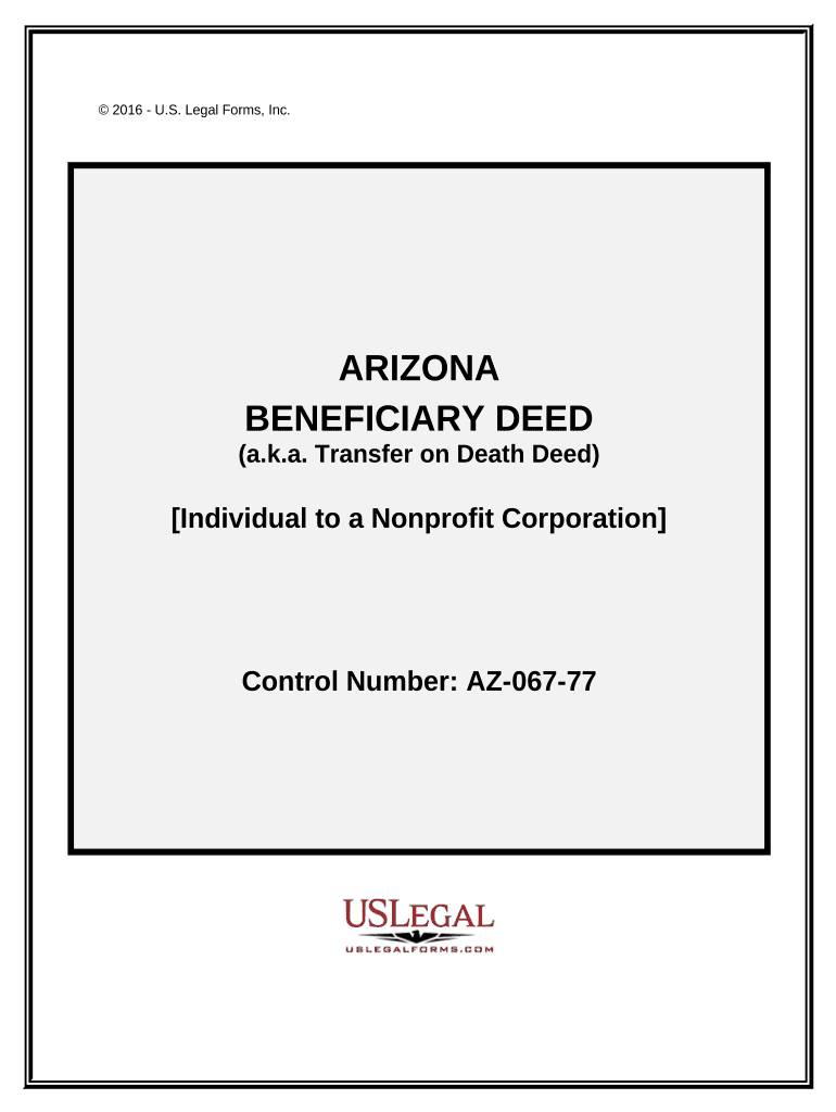Arizona Transfer Death  Form