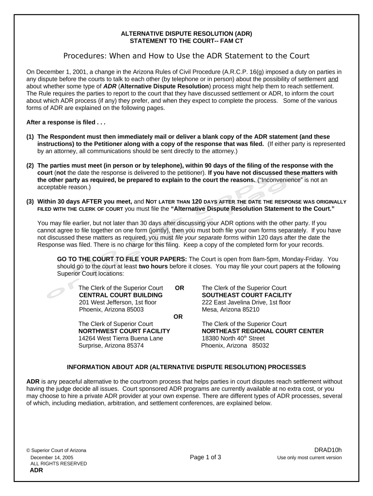 Statement Court Form