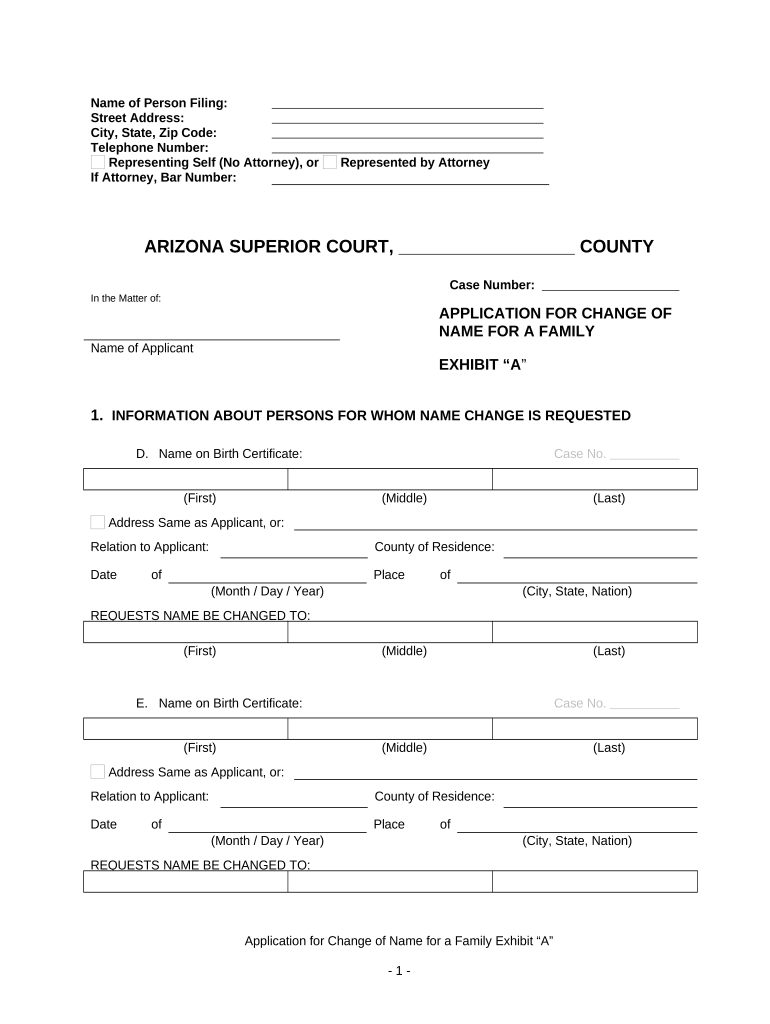 Change Addendum  Form