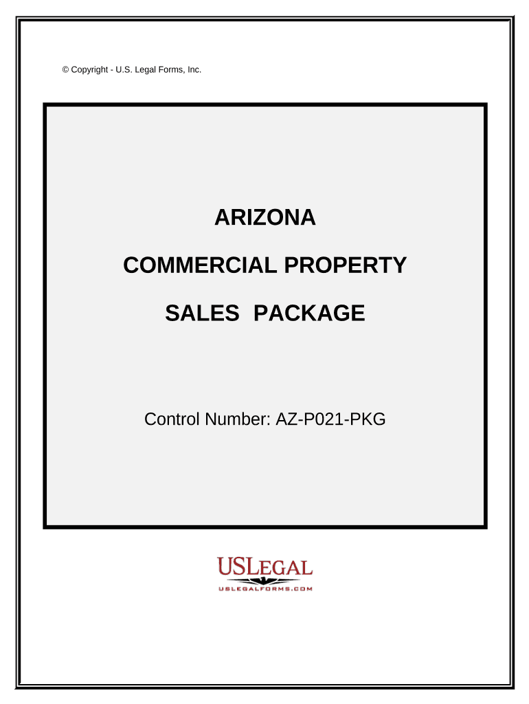 Commercial Property Sales Package Arizona  Form