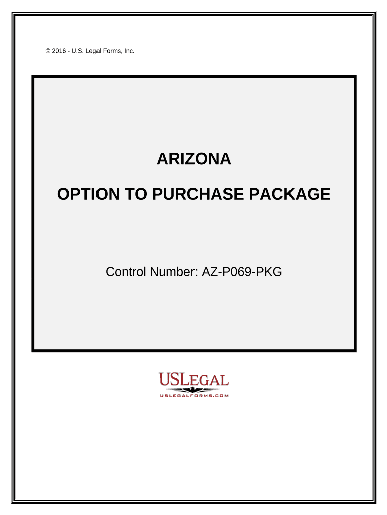 Arizona Option  Form