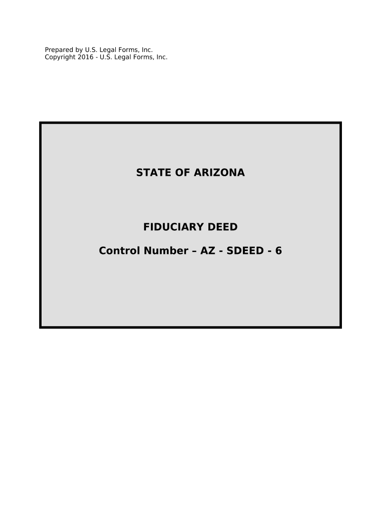 Arizona Fiduciary  Form
