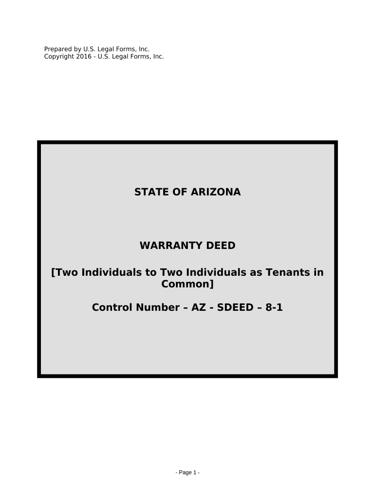 Warranty Deed Form Template