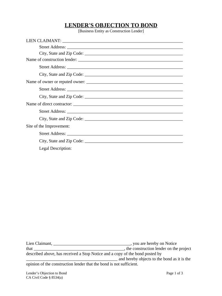 Ca Business Llc  Form