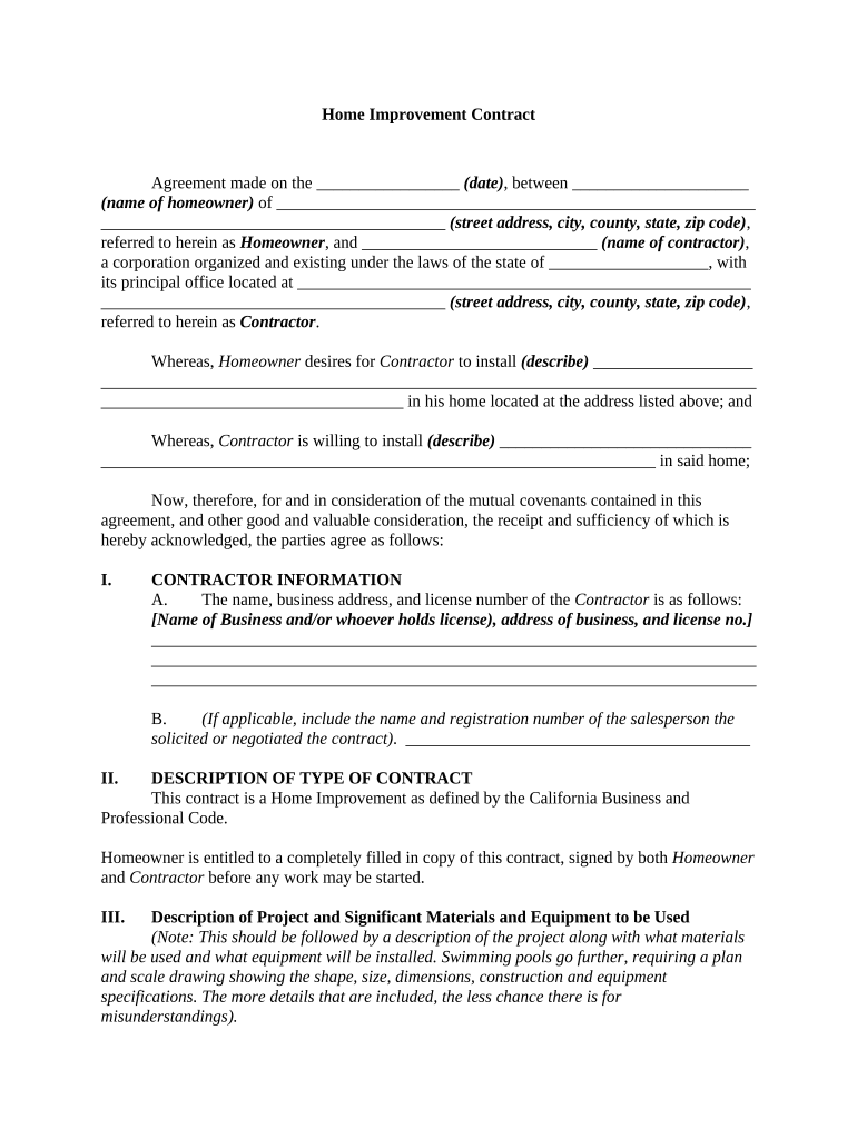 Ca Self Employed  Form