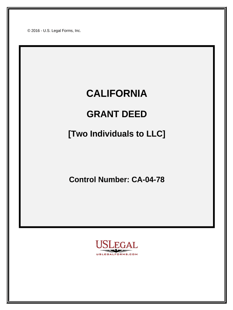 Grant Deed  Form