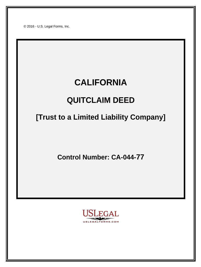 California Trust Company  Form