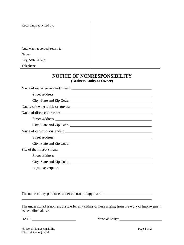 Limited Liability Company  Form