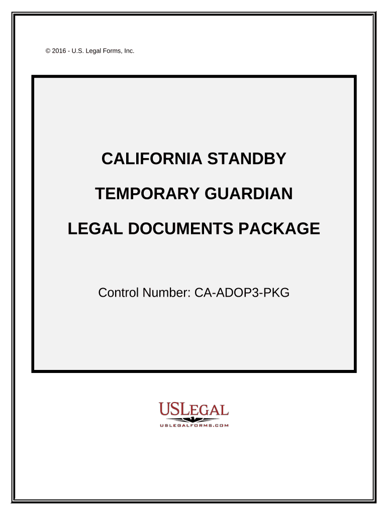 California Guardian Legal  Form