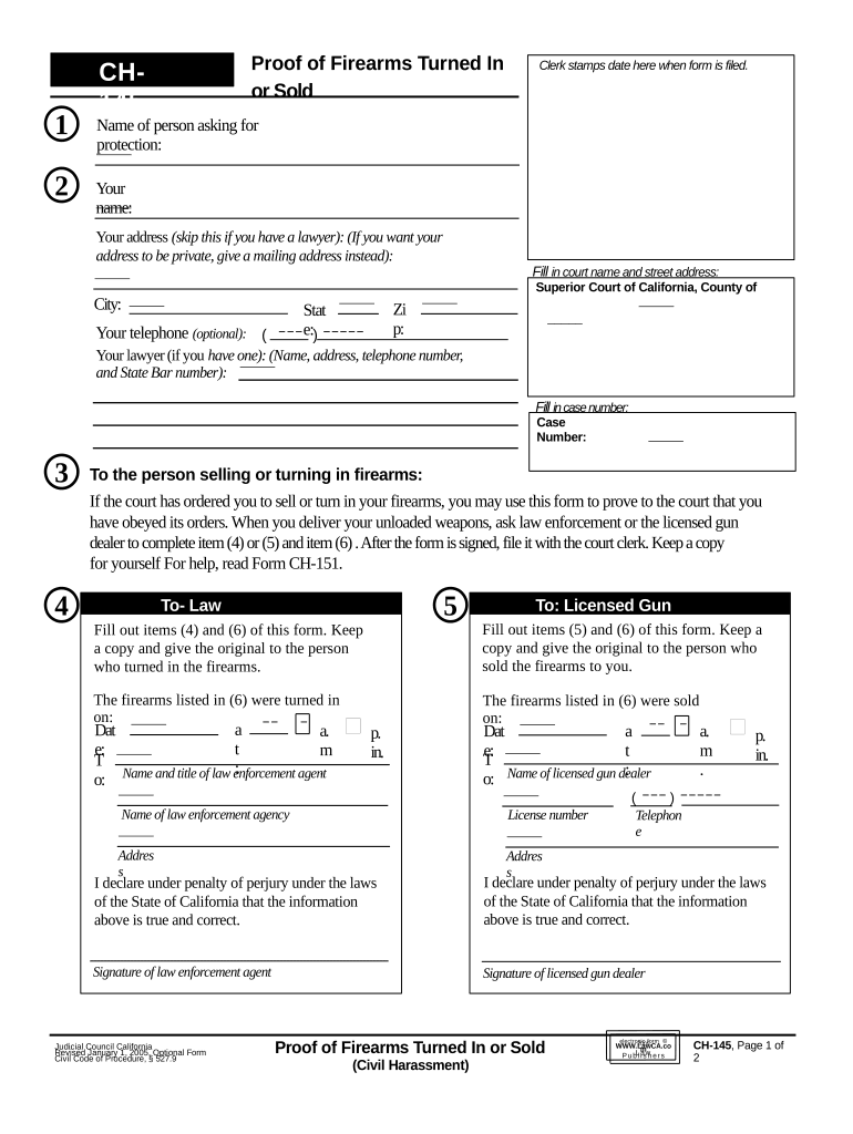 CH 145  Form